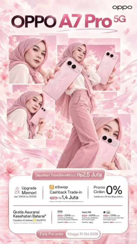 Pre Order oppo A7 pro
