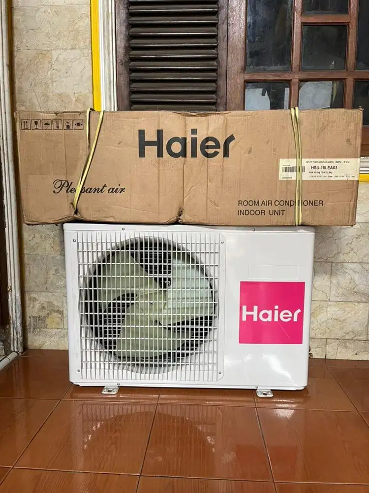 Ac 2 pk haier old stock kondisi baru