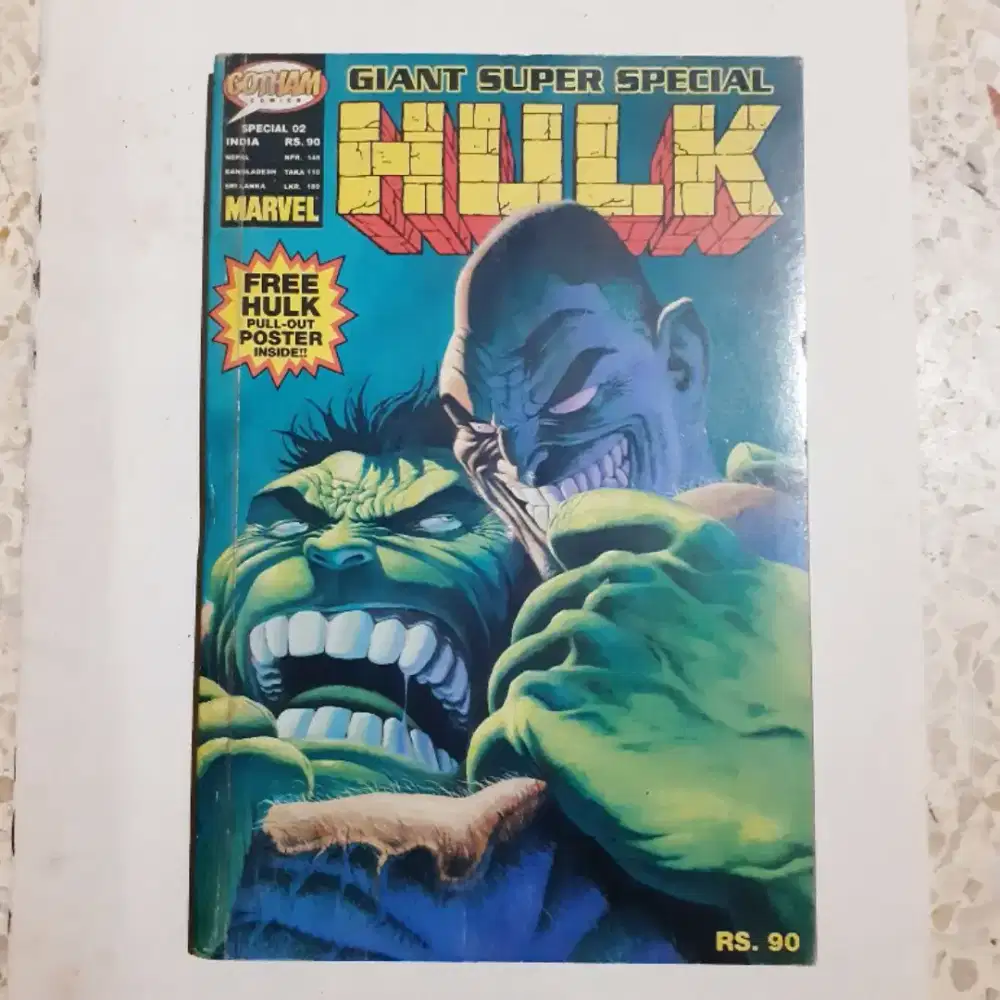 Paket Komik Hulk dari Gotham komik
