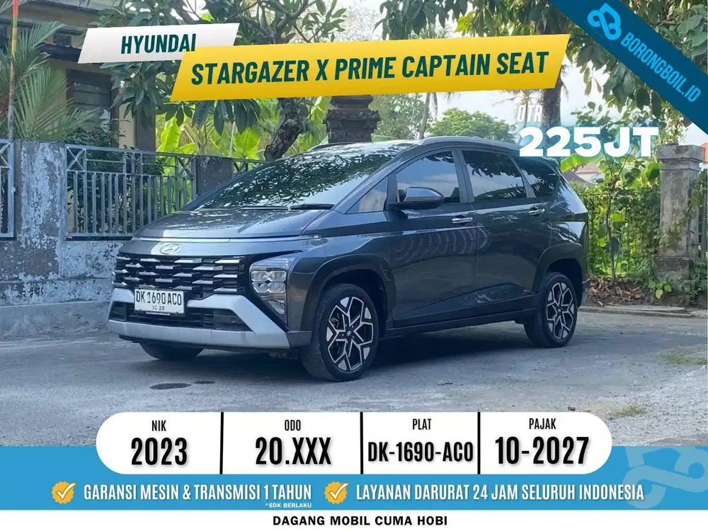 Istimewa! Hyundai Stargazer X Prime 2023 AT - Abu