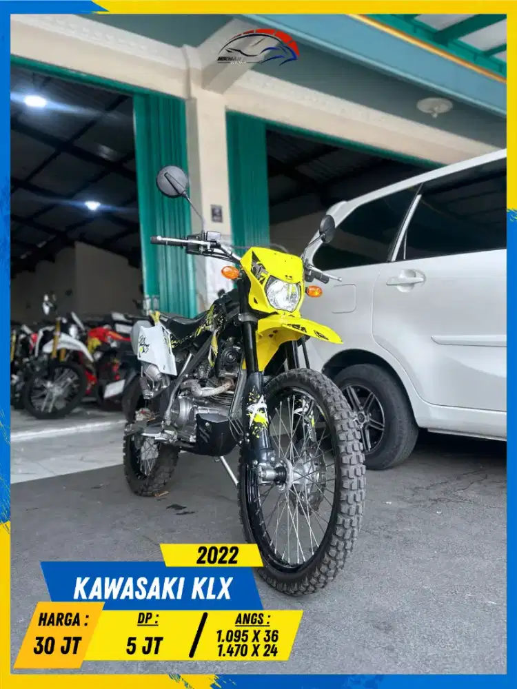 KAWASAKI KLX 2022 BEKAS BERKUALITAS HIKMAH MOTOR KEPUH MALANG