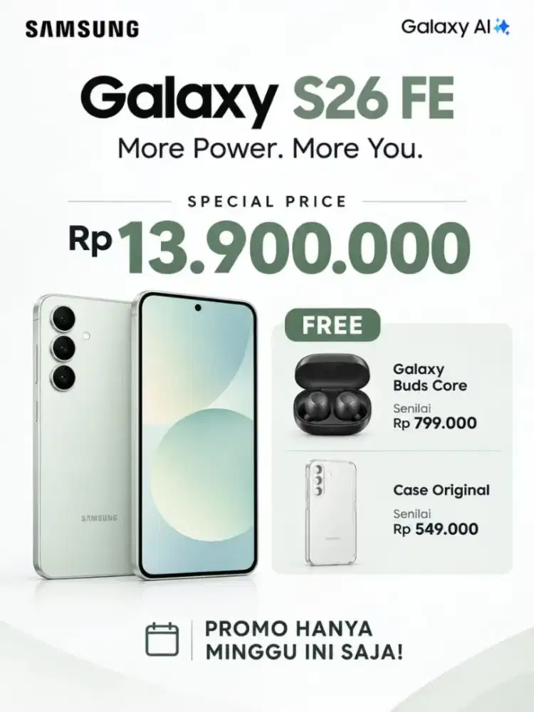 Promo Samsung S26fe
