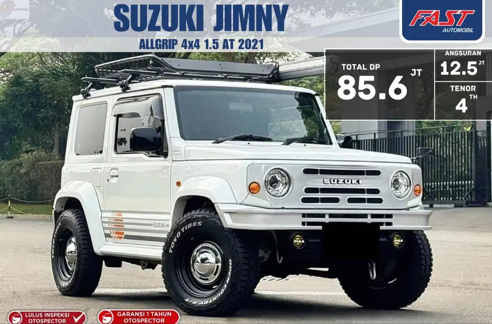 LOW KM30RB SUZUKI JIMNY ALLGRIP 1.5 AT 4X4 2021FULL MODIF GARANSI 1TH