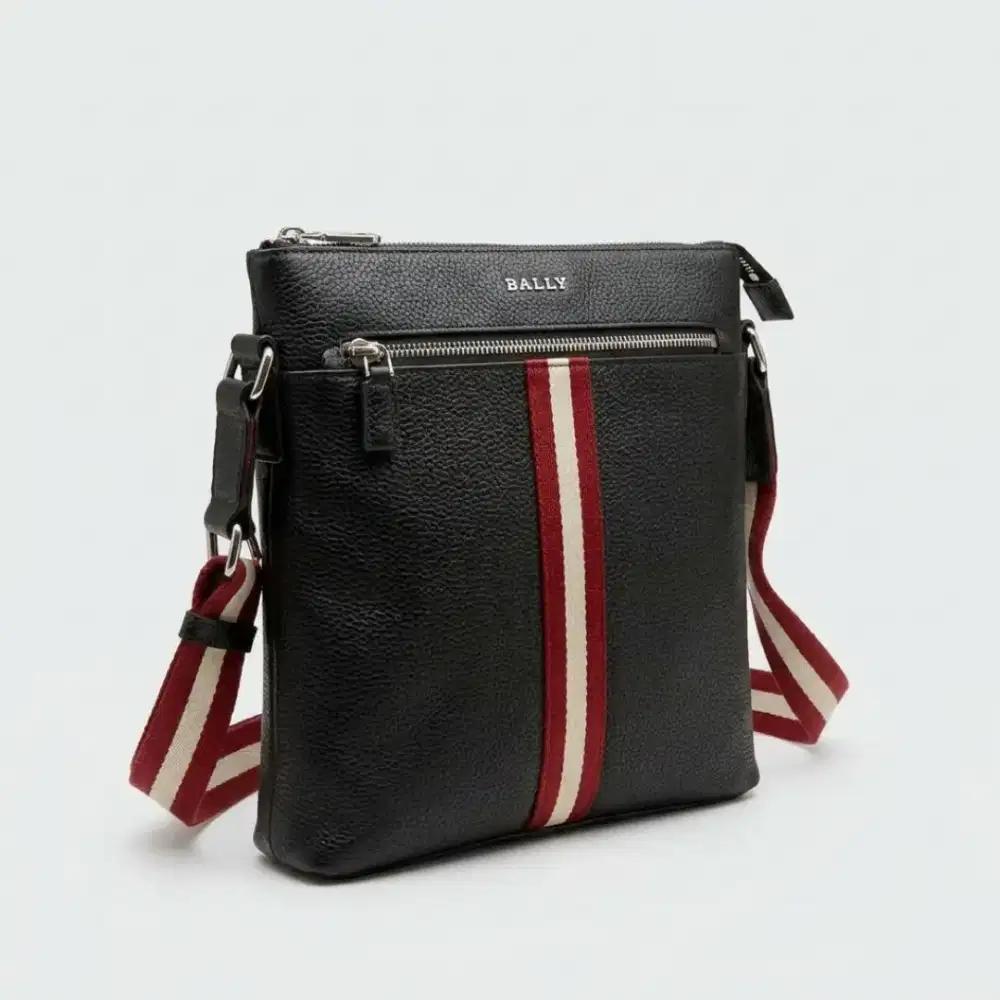 CROSSBODY BALLY BLACK LEATHER IMPORT