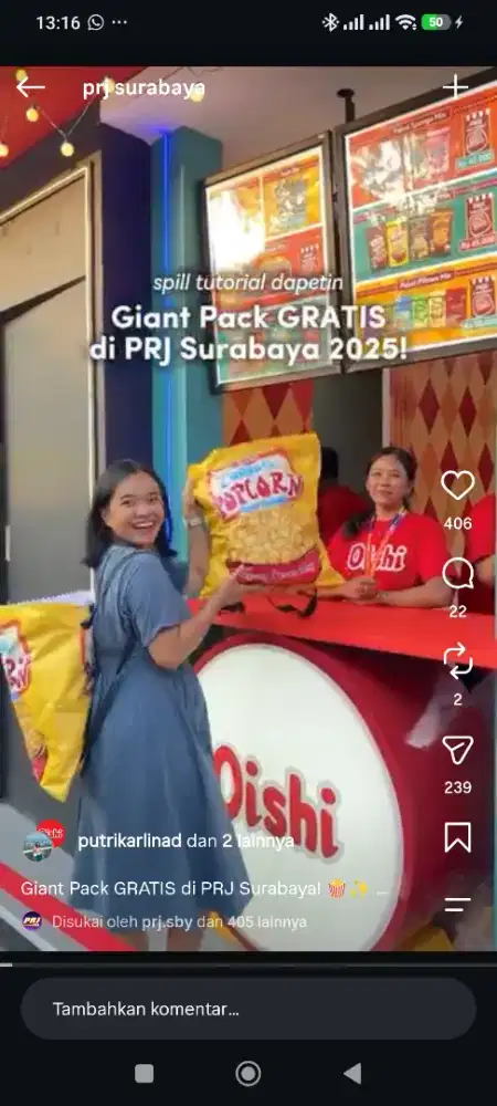 Casual event prj grand city