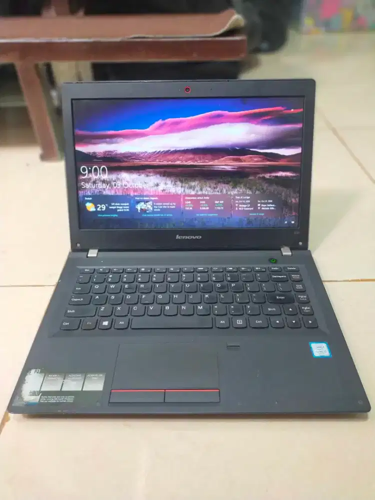 Laptop Lenovo E31 Core i5 6200U Ram 4gb SSD 512gb