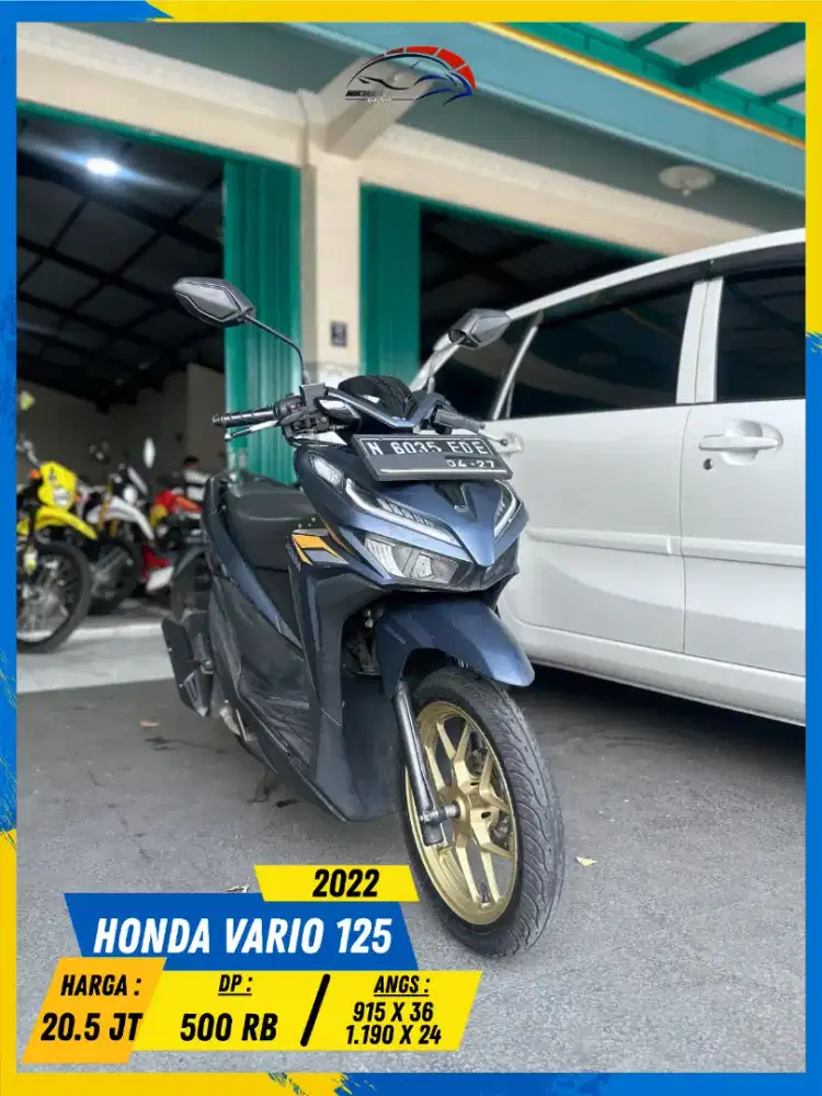 HONDA VARIO 125 2022 GASSKEUN BOLOH HIKMAH MOTOR KEPUH MALANG