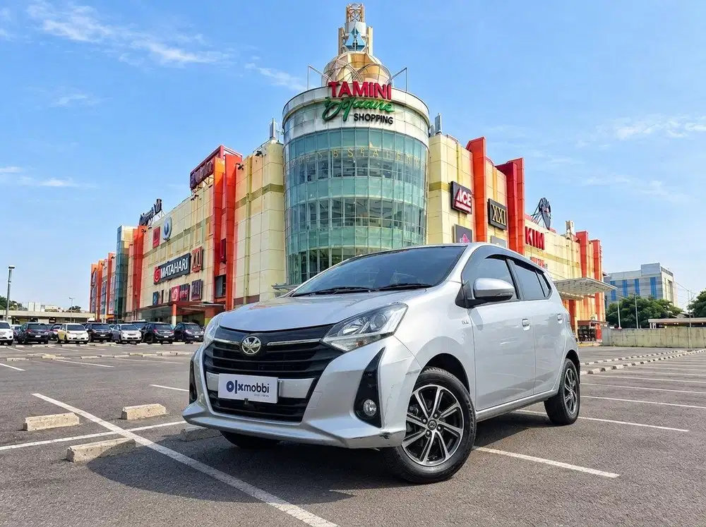 TDP RENDAH - Toyota Calya 1.2 G Bensin-AT 2019 Silver C2RIA