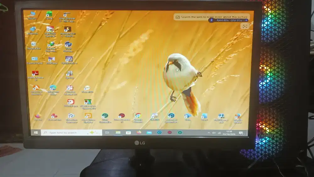Monitor LG 19M38