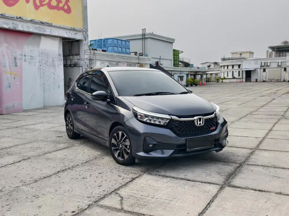 [KM 6.000]HONDA NEW BRIO RS CVT IMPROVEMENT GREY 2024