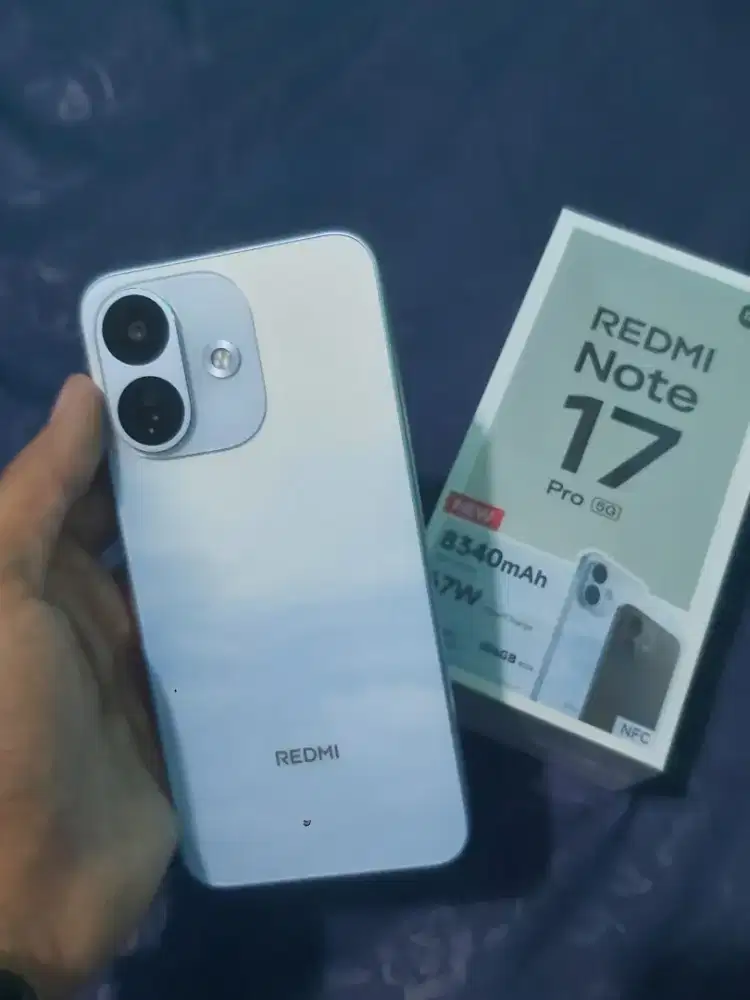 REDMI NOTE 17 PRO 5G 12/256gb FULLSET GARANSI ON