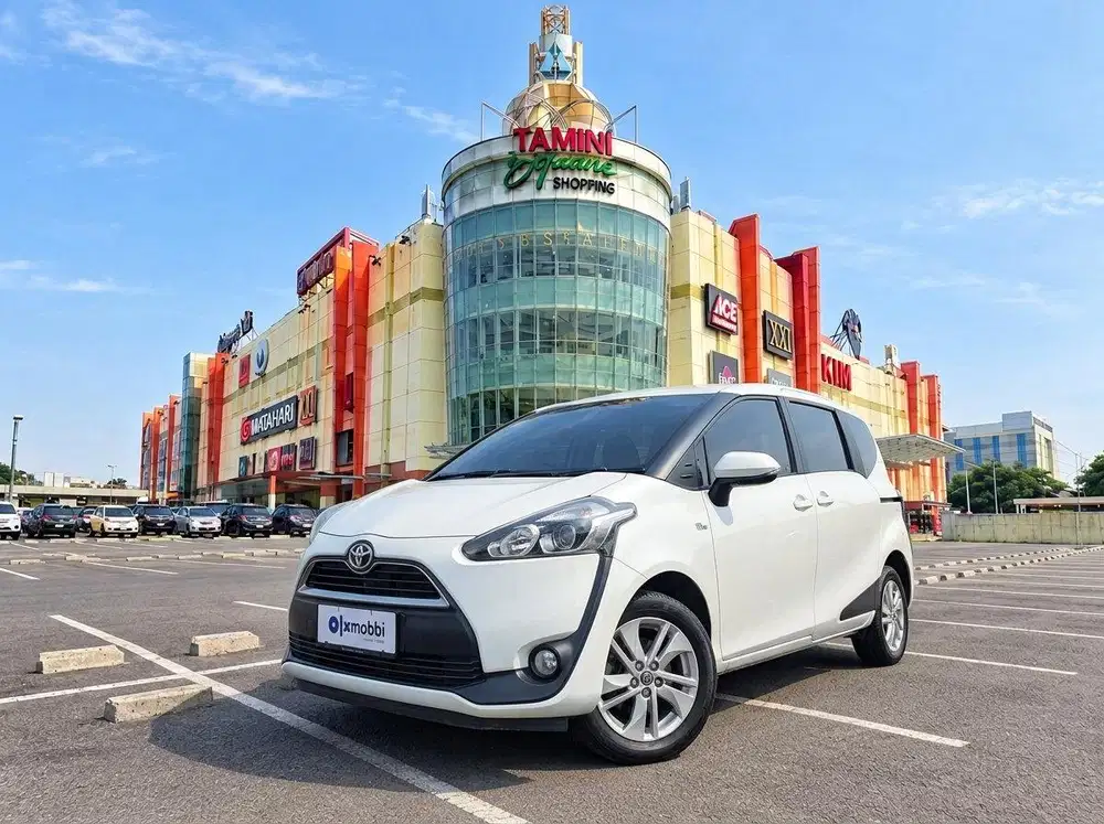 TDP RENDAH - Toyota Sienta 1.5 G Bensin-AT 2018 Putih CCZAB