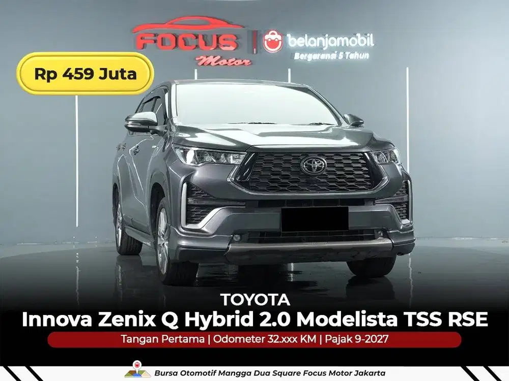 [ GARANSI 5THN ] Toyota Innova Zenix Q Hybrid Modelista 2023/2024/2025