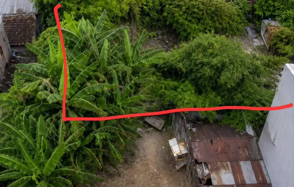 Dijual Tanah Strategis di Pusat Kota Makassar Jalan Sukaria.