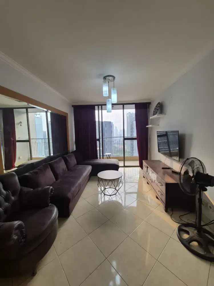 Di Sewakan Apartemen Rasuna Sahid 2 kamar lantai Tinggi