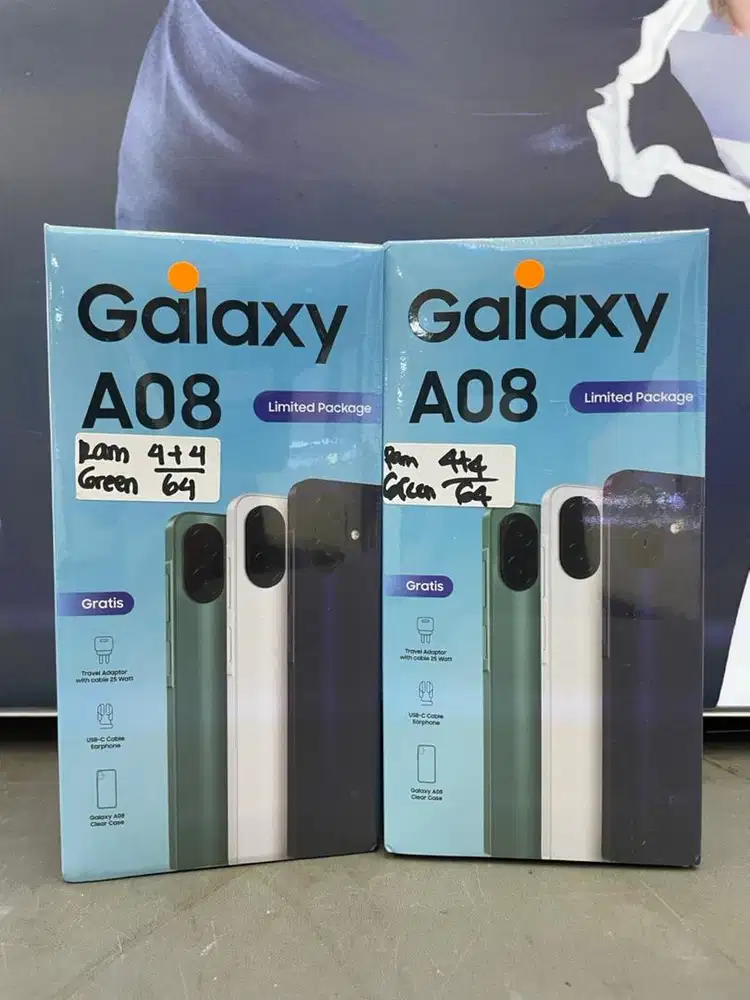Samsung Galaxy A08 Ram 4+4/64GB (New)