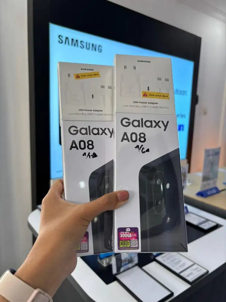 PROMO SAMSUNG A08 4/128 PAKET KOMPLIT