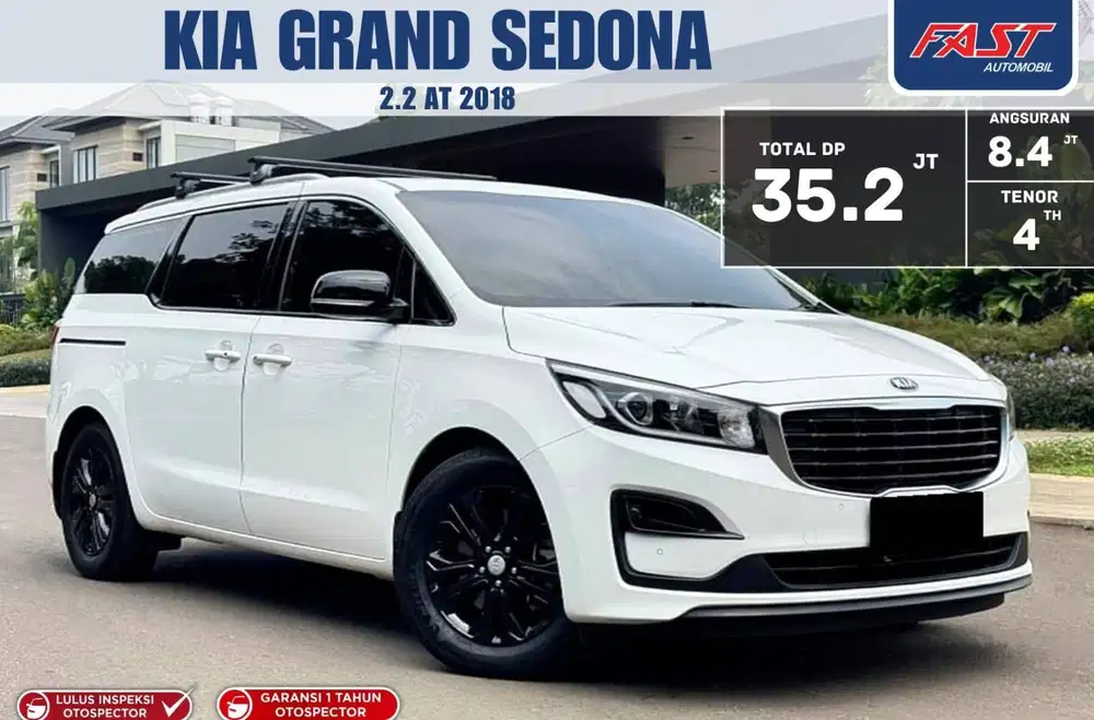(ADA BARCODE SOLAR) KIA GRAND SEDONA 2.2 DIESEL 2018 LOW KM.52RB