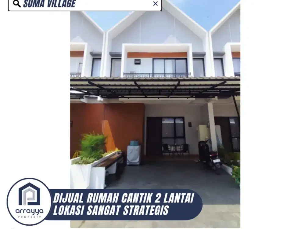 DIJUAL RUMAH CANTIK MINIMALIS DI SUMA VILLAGE (HR45)