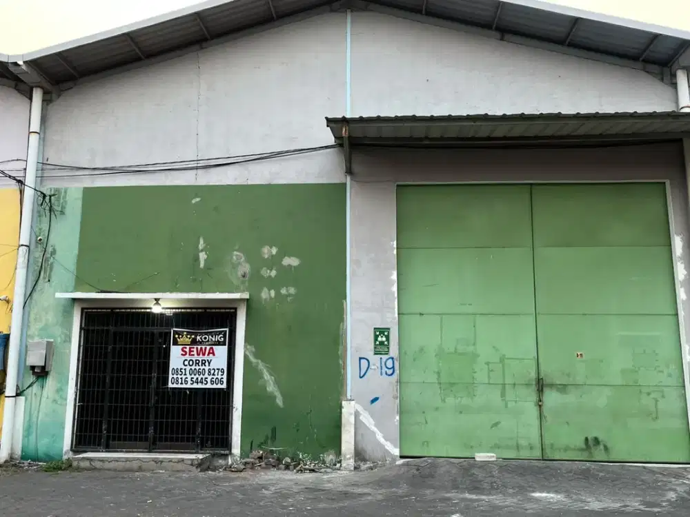 Disewakan Gudang 88, Sedati dekat Juanda, Waru Sidoarjo   Bagus, siap.pakai. barusan renovasi.
