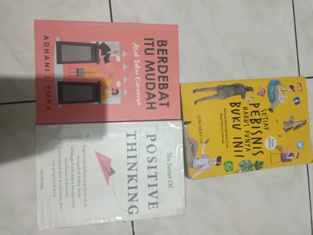 Buku motivasi bekas