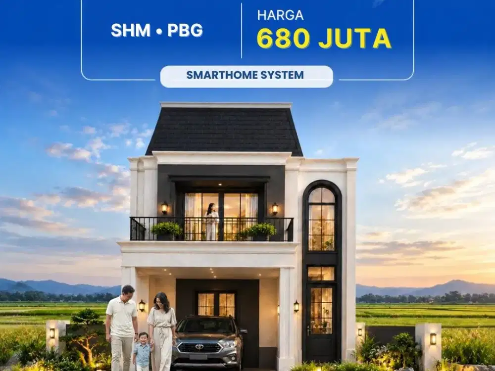 FOR SALE, Rumah Bergaya American Classic Terlaris di Klaten