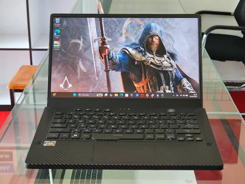 ASUS ROG Zephyrus G14 GA401QC AMD Ryzen 7 5800HS Ram 16 GB Nvidia RTX
