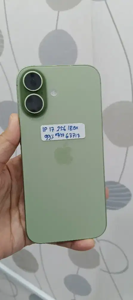 iPhone 17 256 GB iBox garansi on