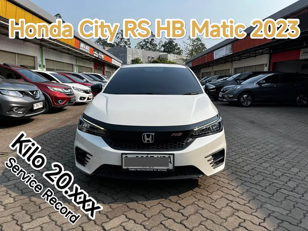 5JT CITY RS AT 2023 LOW KM 20 RB MOBIL SEKEN RASA BARU !!