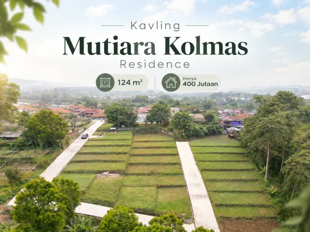 Tanah di Cimahi Utara Luas 124 M² - Hanya 400 Jutaan