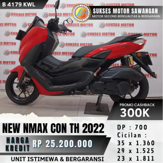 DP 700 CASH KREDIT YAMAHA ALL NEW NMAX CON TH 2022 N MAX KEYLES MULUS