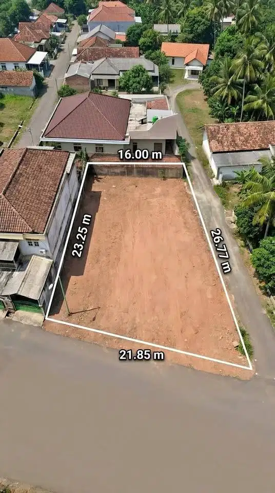 tanah kosong area kemuning jl pipareja