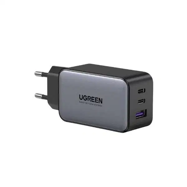 UGREEN Adaptor Nexode 3 Port GaN Fast Charger 65W - 10335
