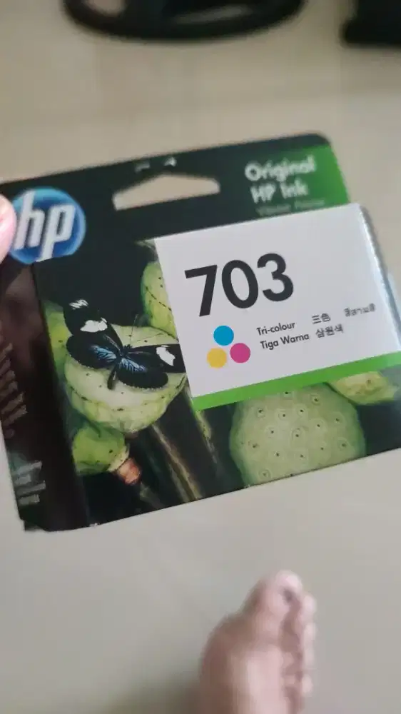 Tinta Hitam HP 703 ORIGINAL EXPIRED