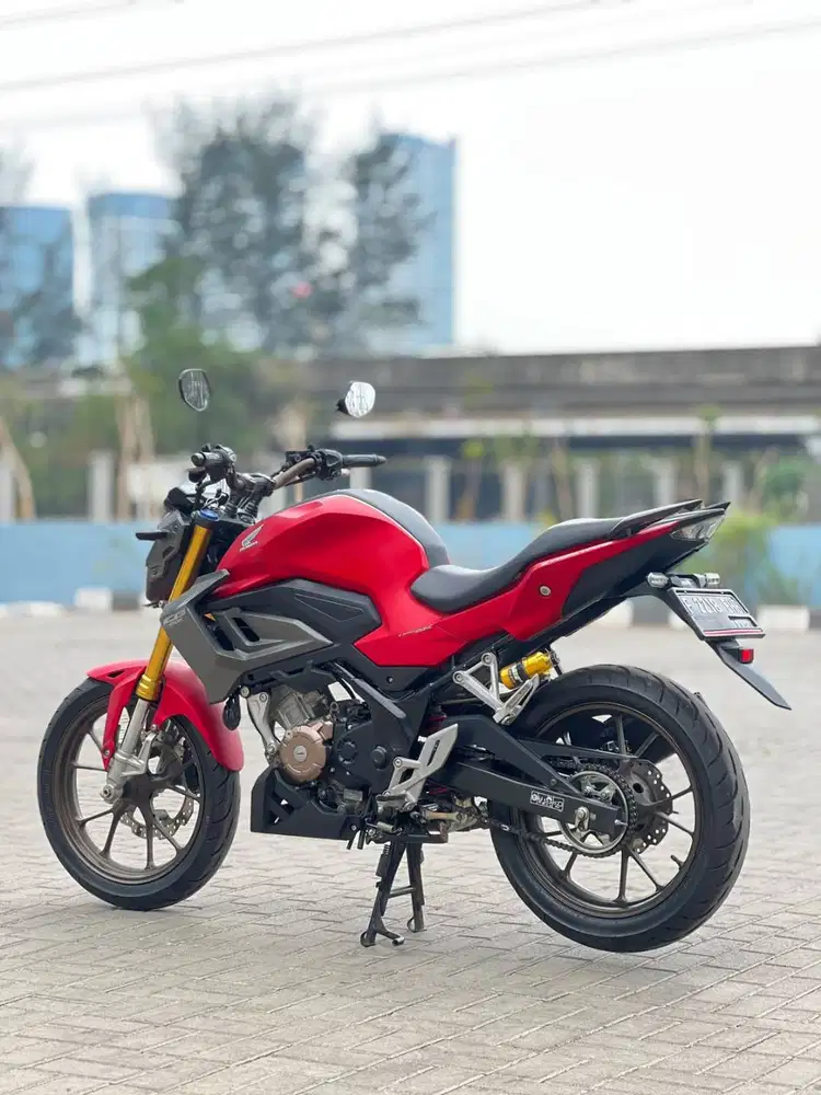 HONDA NEW CB 150R 2021 MERAH DOFF KM LOW PAJAK PANJANG LIKE NEW