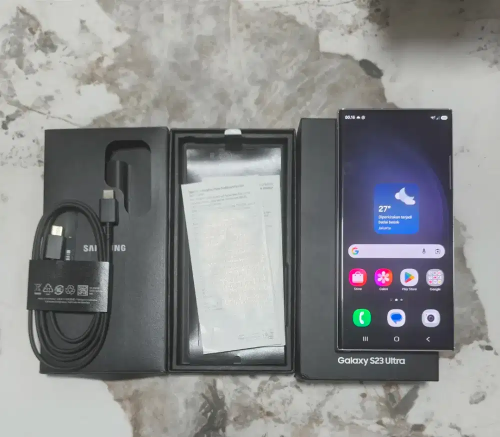Samsung S23 Ultra 1TB Garansi Sein Fullset