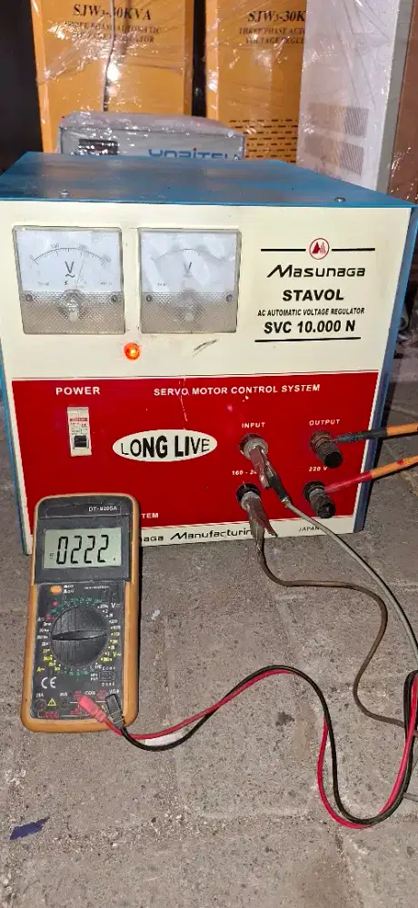 Stabilizer Listrik Masunaga 10Kva 1Phase