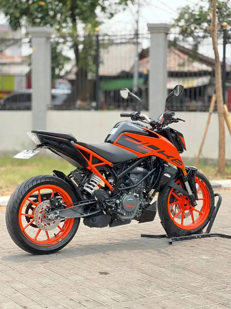 KM 2K AJA! KTM DUKE 200 ABS ORANGE 2023 PAJAK PANJANG FULL MULUS