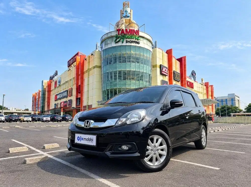 TDP RENDAH - Honda Mobilio 1.5 E Bensin-AT 2014 Hitam CWKPB
