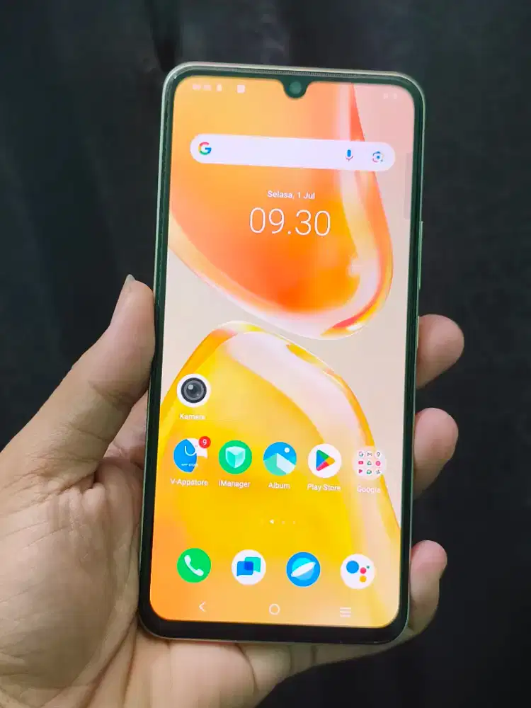 Vivo v25e ram 8+8/256 mulus finger on layar