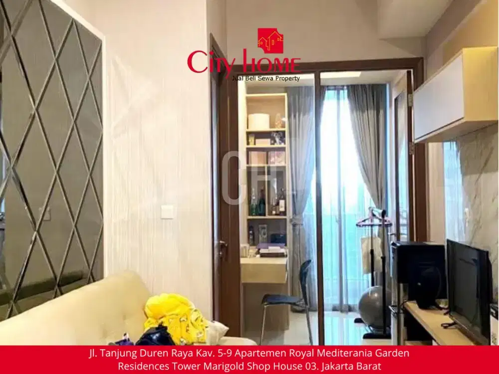 For Rent Taman Anggrek Residences - Full Furnished 1 Bedroom!!!