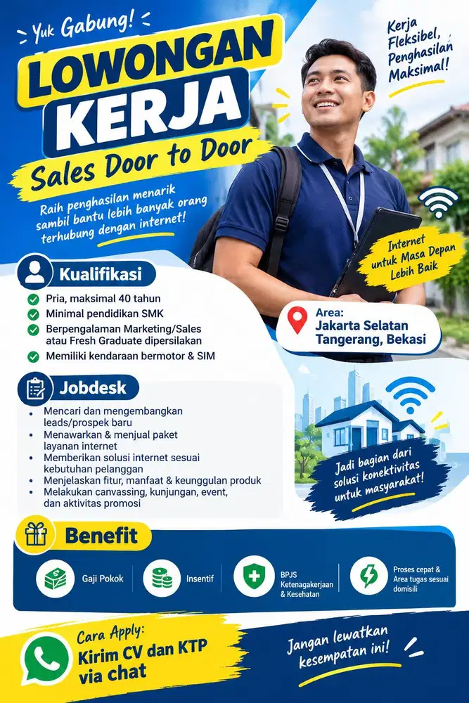 Salesman Door to Door JaBoDeTaBek