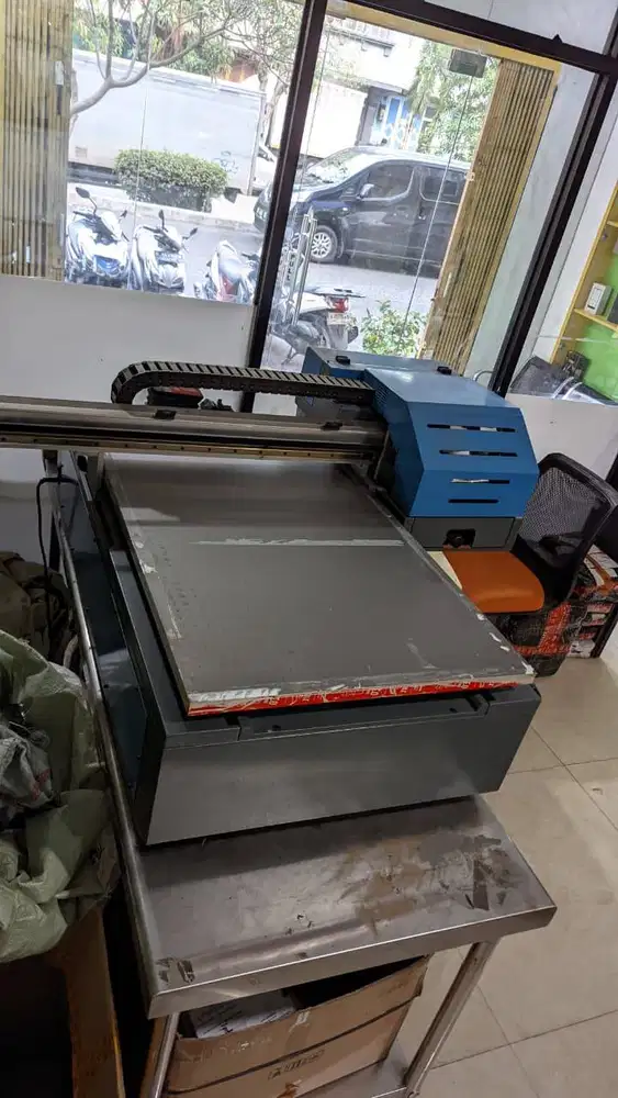 Mesin Printer UV Tiga Print Head Epson XP600 Kondisi Rusak