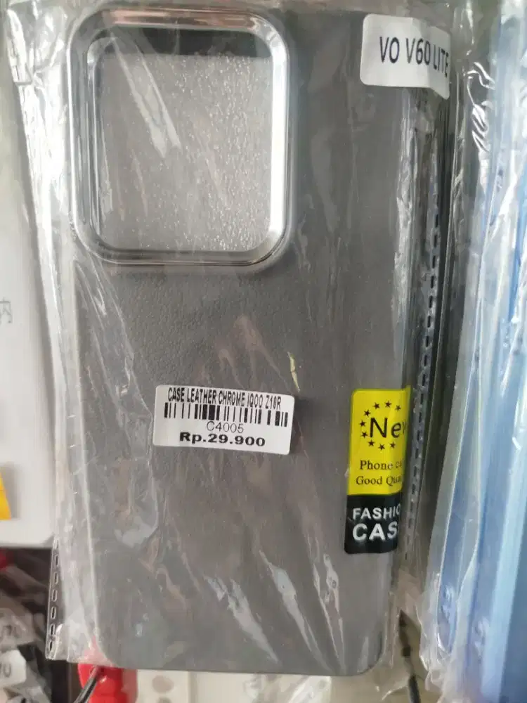 CASE LEATHER CHROME IQOO Z10R