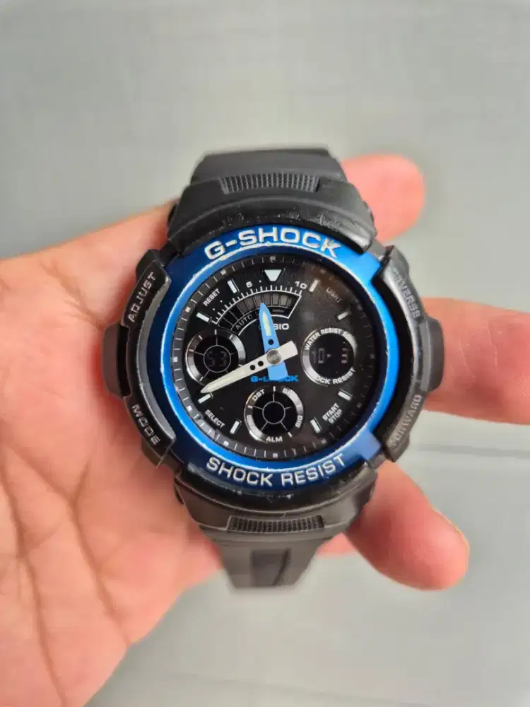 Jam Casio G-Shock AW-590 second bekas