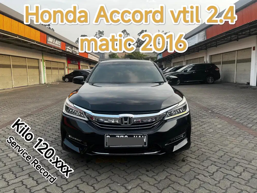 5 JT NEW ACCORD VTIL AT 2016 BLACK EDITION LIKE CIVIC TURBO !!