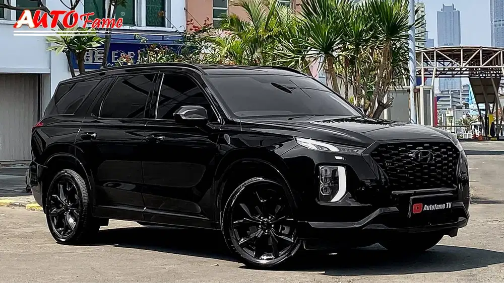 Hyundai Palisade Signature 2.2 CRD-i FWD NIK 2022 Black On Red Tgn 1 D