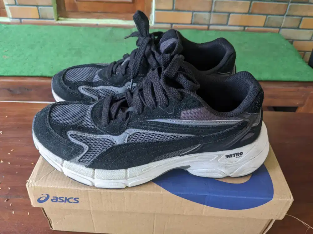 Sepatu Puma Teveris Nitro Black Ebony Ori 42 Dadshoes New Balance Nike