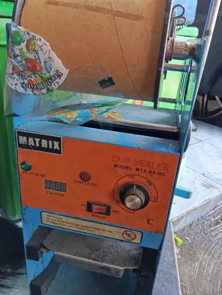 Mesin cup Sealer Matrix