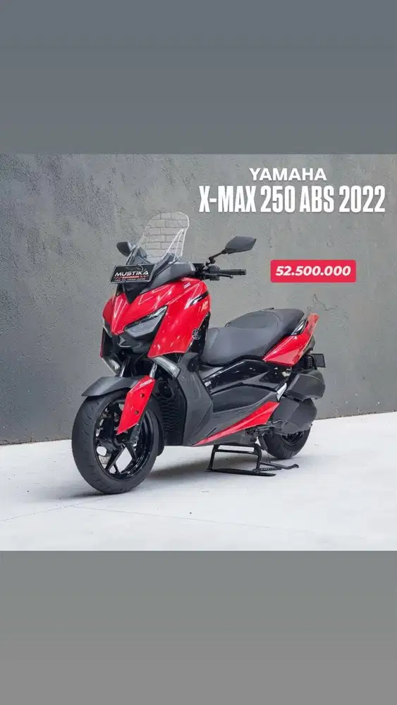 MAXI SCOOTER 250CC! YAMAHA X-MAX 250 ABS 2022 KM 47Rb – Siap Touring N